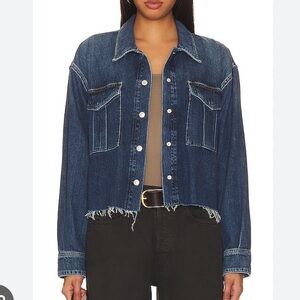 NWT AGOLDE 
Nyx Denim Shirt in Pathway
SIZE XL